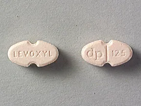 Levoxyl 125 mcg tablet