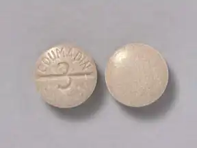 Coumadin 3mg tablet