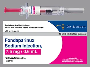 Fondaparinux Subcutaneous: Uses, Side Effects, Interactions, Pictures ...