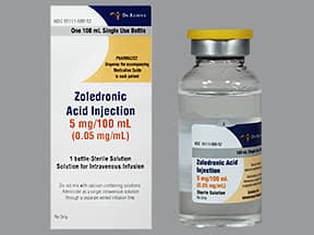zoledronic acid 5 mg/100 mL in mannitol 5 %-water intravenous piggybck