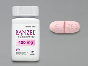 Banzel 400 mg tablet