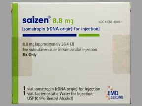 Saizen 8.8 mg subcutaneous solution