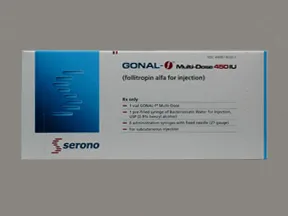 Gonal-F 450 unit subcutaneous solution