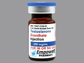 testosterone enanthate 200 mg/mL intramuscular oil