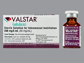 Valstar 40 mg/mL intravesical solution