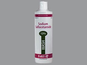 sulfacetamide sodium 10 % topical cleanser