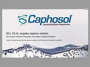Caphosol mucosal solution