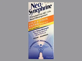 Neo-Synephrine (phenylephrine) 1 % nasal spray