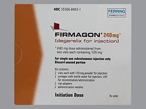 Firmagon kit with diluent syringe 120 mg subcutaneous solution