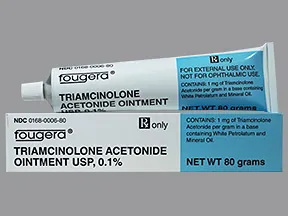 triamcinolone acetonide 0.1 % topical ointment