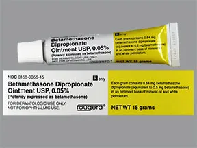 betamethasone dipropionate 0.05 % topical ointment