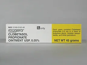 clobetasol 0.05 % topical ointment