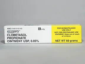 What is clobetasol propionate ointment used for