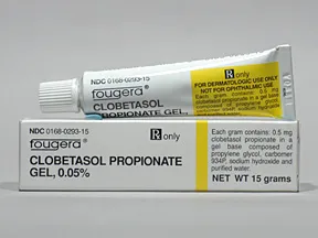 clobetasol 0.05 % topical gel