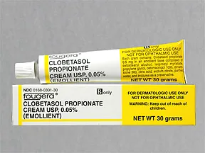 clobetasol-emollient 0.05 % topical cream