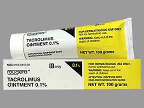 tacrolimus 0.1 % topical ointment