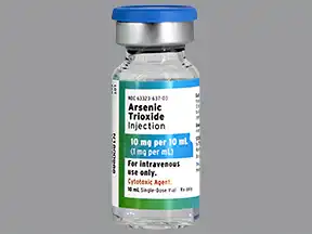 Arsenic Trioxide Intravenous Uses Side Effects Interactions Pictures Warnings Dosing Webmd