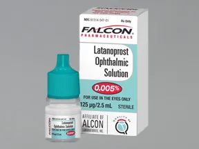 latanoprost 0.005 % eye drops