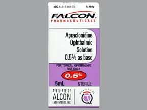 apraclonidine eye drops for droopy eyelids