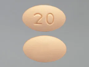vilazodone 20 mg tablet