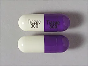 Tiazac 300 mg capsule,extended release