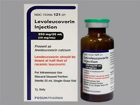 levoleucovorin calcium 10 mg/mL intravenous solution