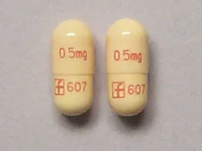 Prograf 0.5 mg capsule