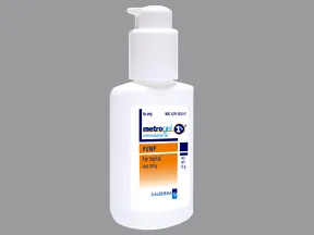 Metrogel 1 % topical gel with pump