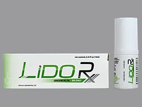 LidoRx 3 % topical gel with pump