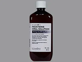 nizatidine 150 mg/10 mL oral solution