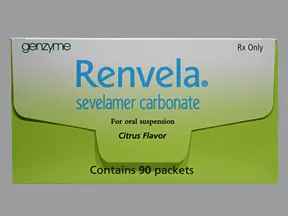 Renvela 0.8 gram oral powder packet