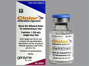 Clolar 1 mg/mL intravenous solution