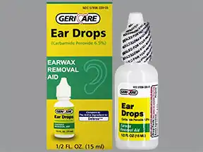 Ear Drops Carbamide Peroxide Otic Ear Uses Side Effects Interactions Pictures Warnings Dosing Webmd