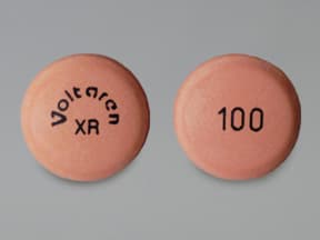 Voltaren-XR 100 mg tablet,extended release