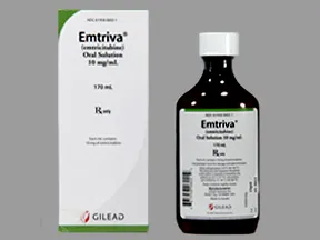 Emtriva 10 mg/mL oral solution