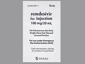 remdesivir 100 mg intravenous powder for solution