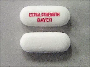 Extra Strength Bayer 500 mg tablet