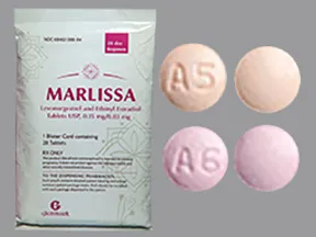 Marlissa (28) 0.15 mg-0.03 mg tablet