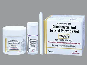clindamycin 1 %-benzoyl peroxide 5 % topical gel