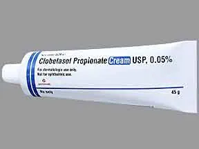 clobetasol 0.05 % topical cream