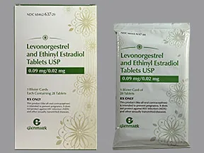 levonorgestrel-ethinyl estradiol 90 mcg-20 mcg (28) tablet