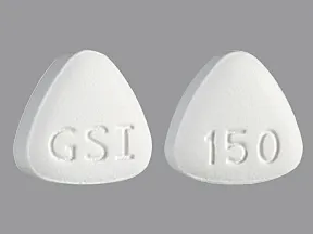 Viread 150 mg tablet