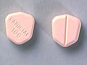 Lamictal 100 mg tablet