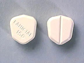 Lamictal 150 mg tablet