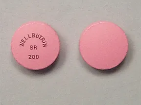 Wellbutrin SR 200 mg tablet, 12 hr sustained-release