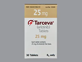Tarceva 25 mg tablet