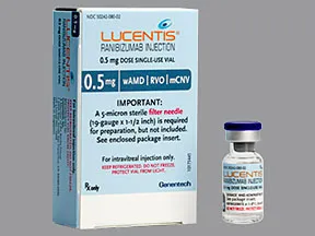 Lucentis 0.5 mg/0.05 mL intravitreal solution for injection