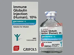 Gamunex-C 5 gram/50 mL (10 %) injection solution