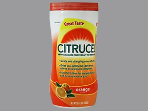 Citrucel (sucrose) oral powder