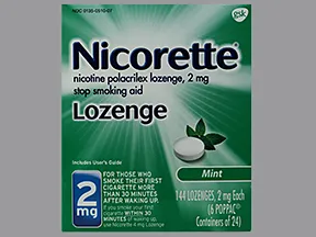 Nicorette 2 mg buccal lozenge